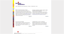 Desktop Screenshot of northernantibiotics.com